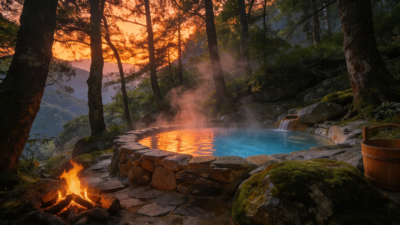 natural hot spring