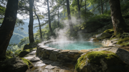 natural hot spring