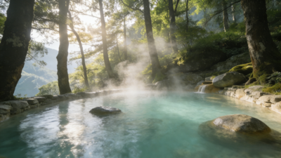 natural hot spring